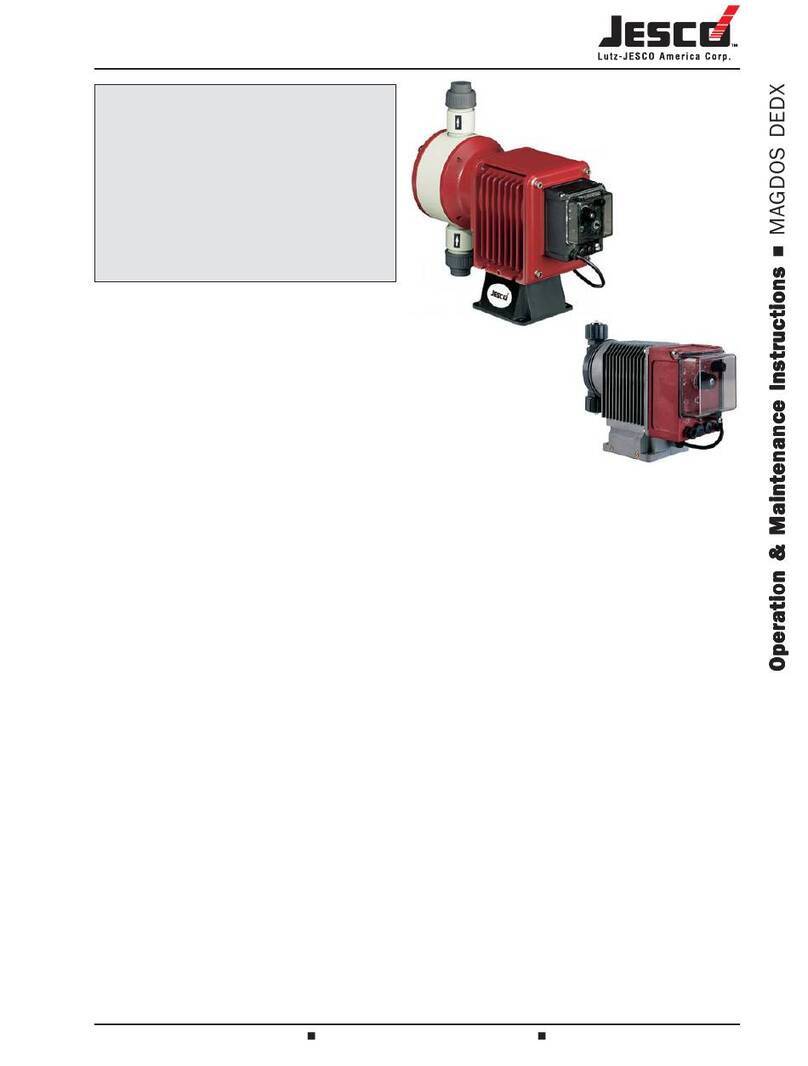 Jesco MAGDOS 20-100 Operation & maintenance instructions