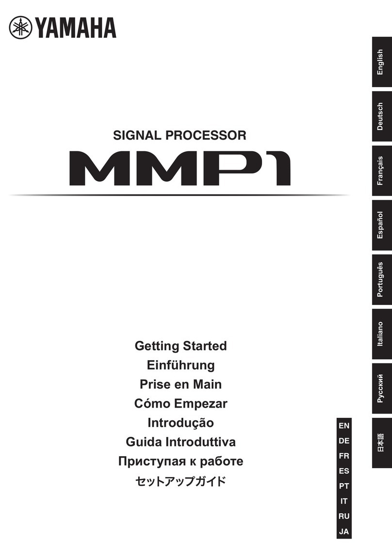 Yamaha MMP1 Getting started