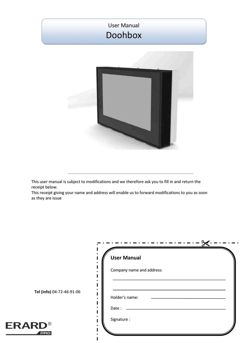 ERARD Doohbox user manual