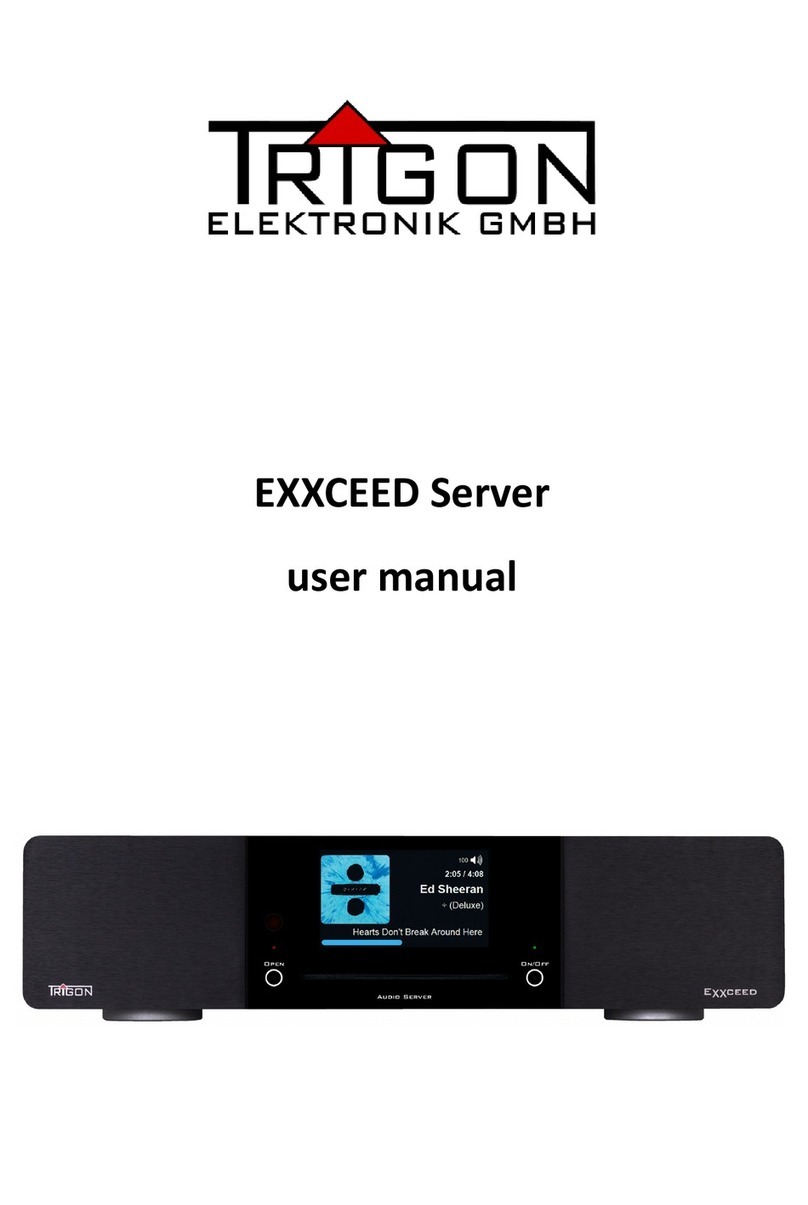 Trigon Elektronik Exxceed user manual