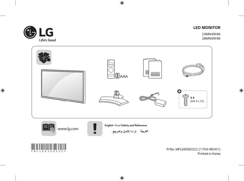 LG 24MN49HM User manual