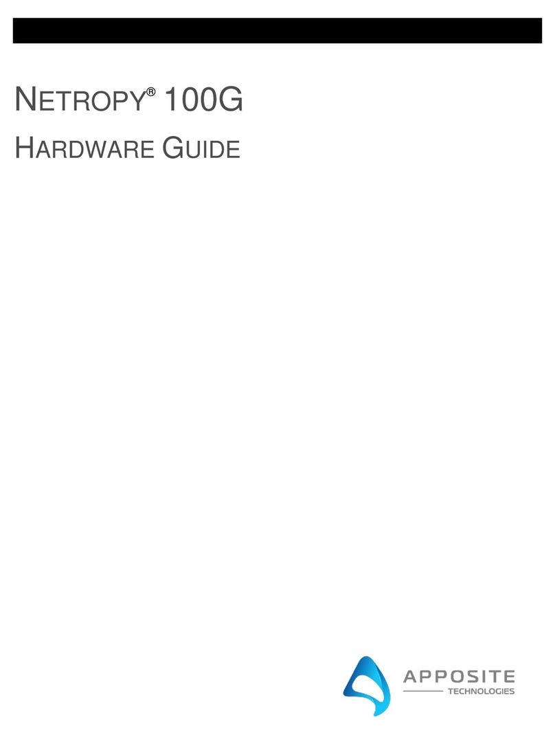 Apposite Netropy 100G Installation instructions
