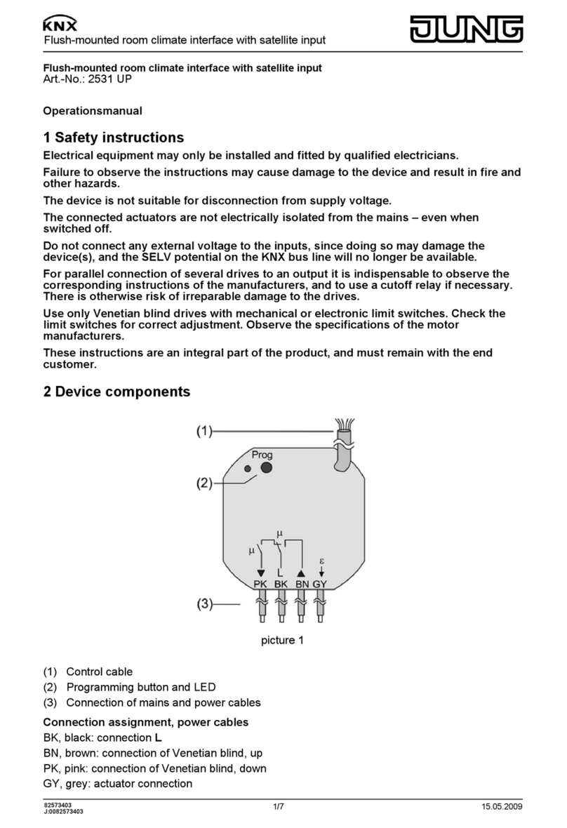 Jung KNX 2531 UP Safety