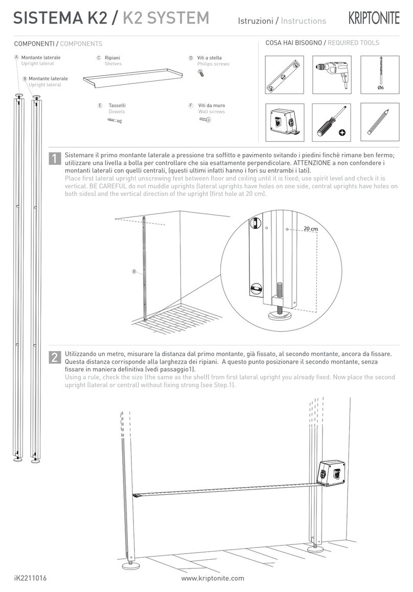 Kriptonite K2 instructions