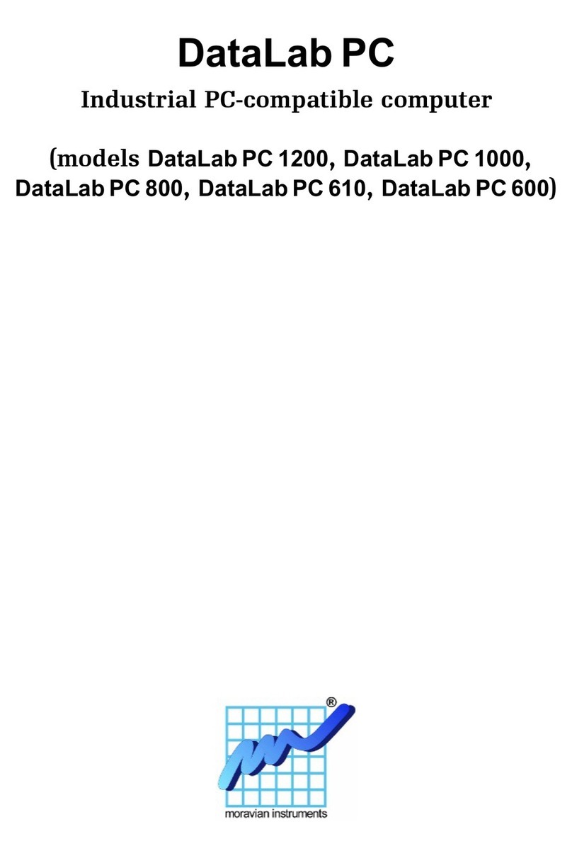 Moravian Instruments DataLab PC series manual