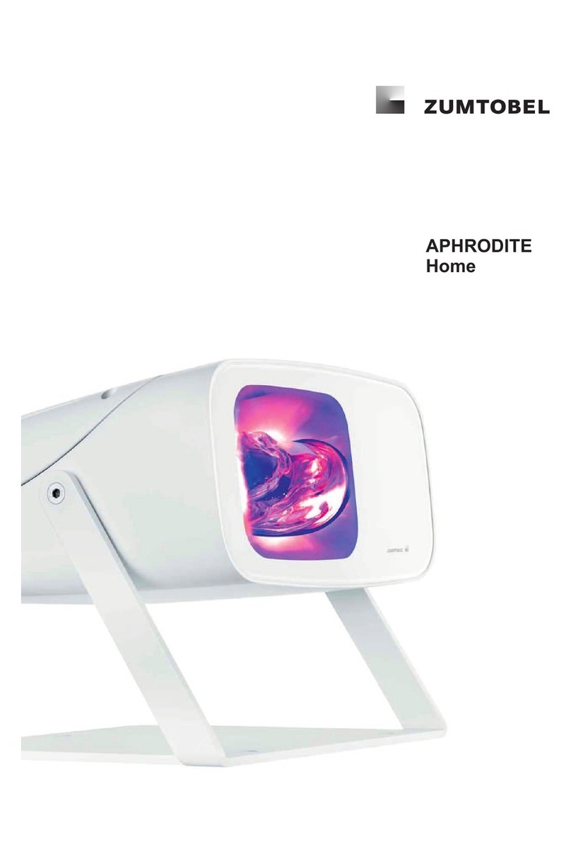 Zumtobel APHRODITE Home Instructions for use