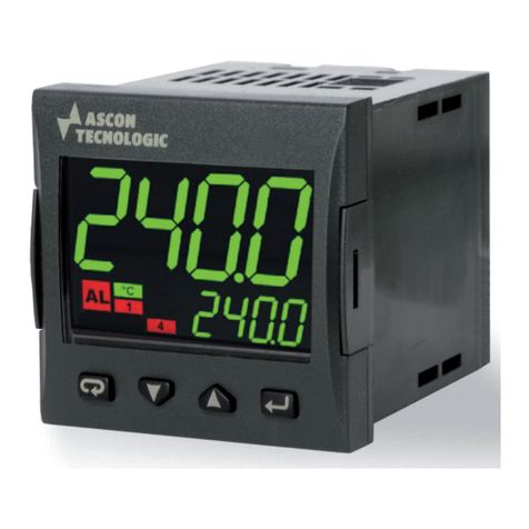 Ascon tecnologic KM Series Installation and operation manual
