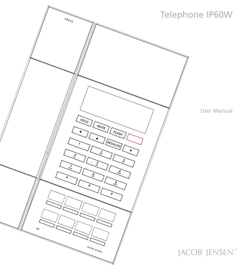 Jacob Jensen IP60W user manual
