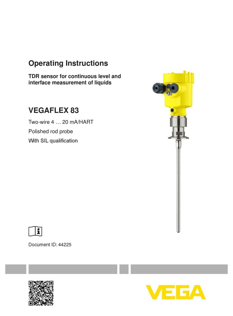 Vega vegaflex 83 operating instructions