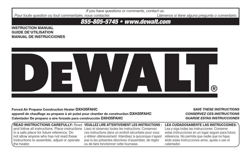 DeWalt DXH35FAHC instruction manual