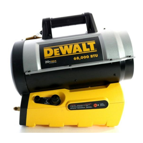 DeWalt DXH70CFAV instruction manual