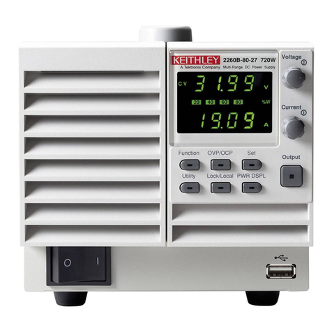 Keithley 2260B Series Owner's manual