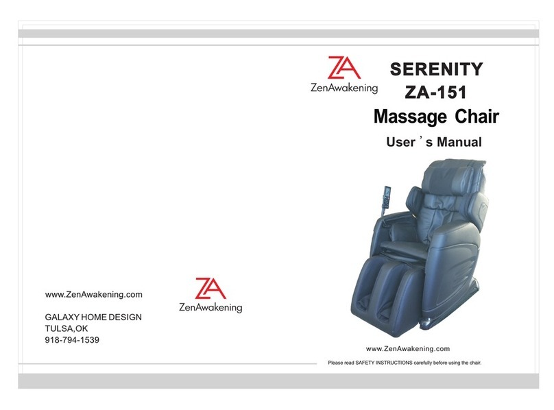 ZenAwakening SERENITY ZA-151 user manual