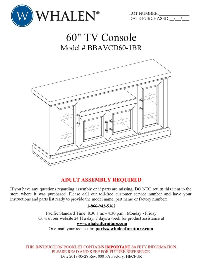 Whalen BBAVCD60-1BR manual