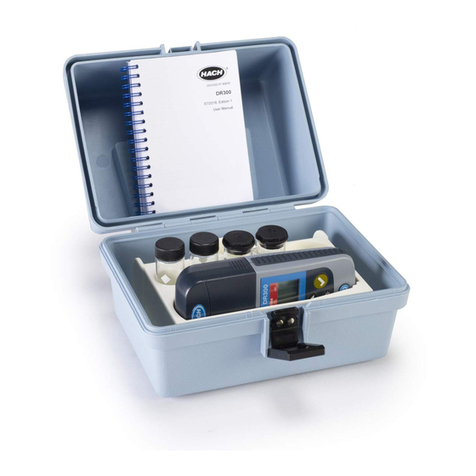 Hach DR300 User manual