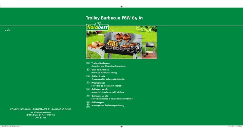FLORABEST FGW 84 A1 Assembly and operating instructions