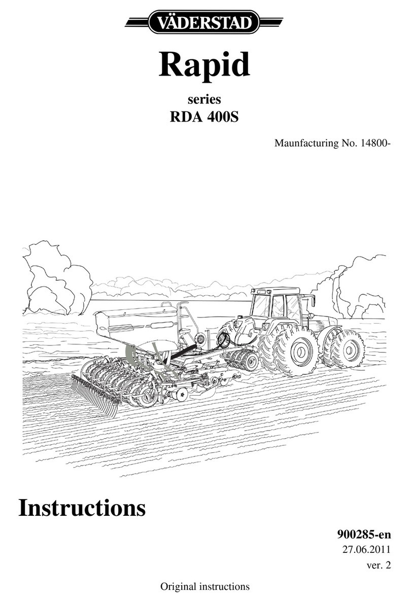 Vaderstad Rapid RDA 400S User manual