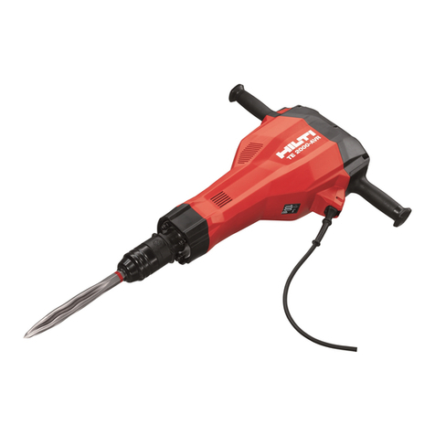 Hilti TE 2000-AVR User manual