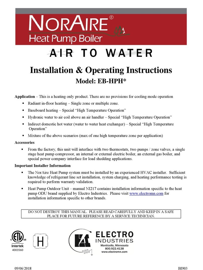 NorAire EB-HPH Series Manual