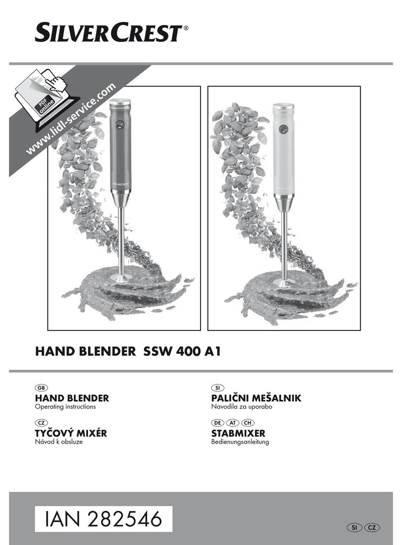 Silvercrest SSW 400 A1 User manual