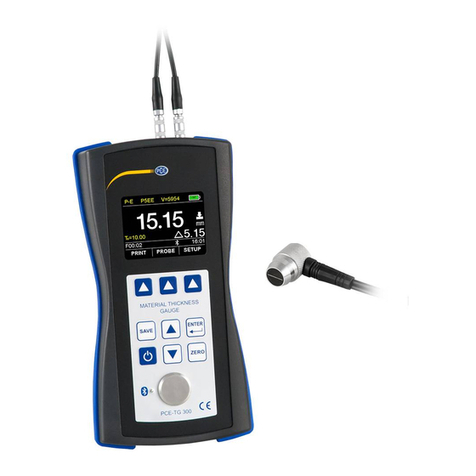 PCE Instruments PCE-TG 300 user manual