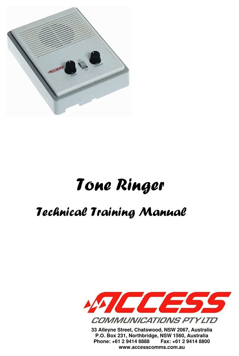 Access k3507 Technical training manual