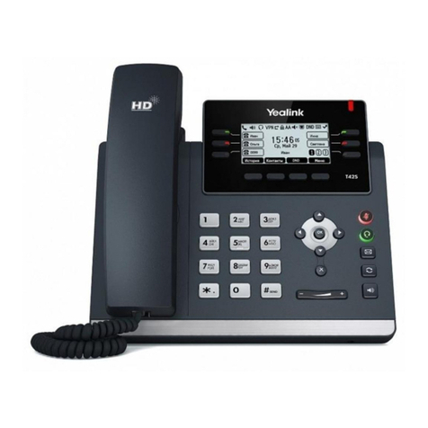 Yealink SIP-T42S IP User manual
