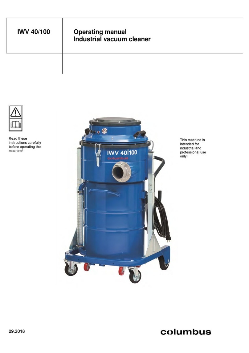 Columbus IWV 40/100 User manual Columbus IWV 40/100 User manual