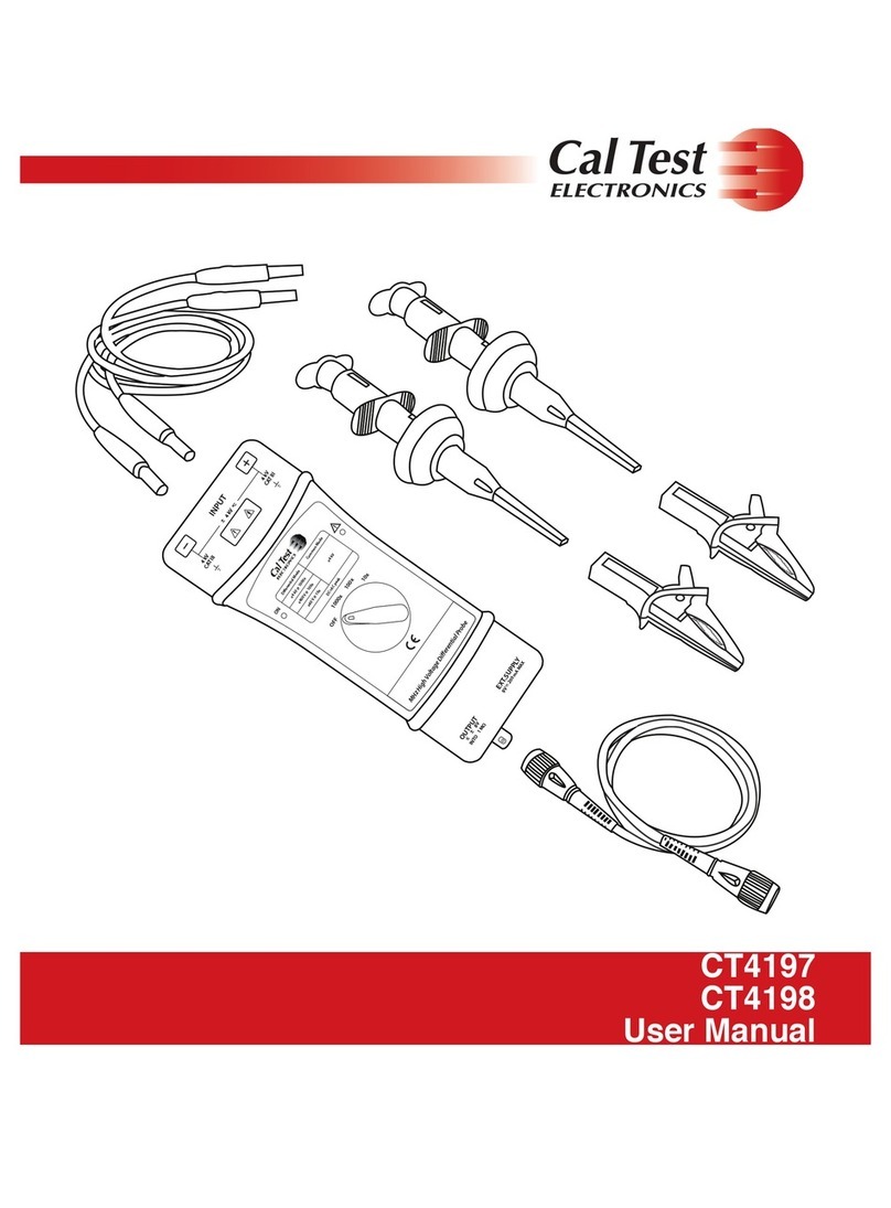 Cal Test Electronics CT4197 user manual