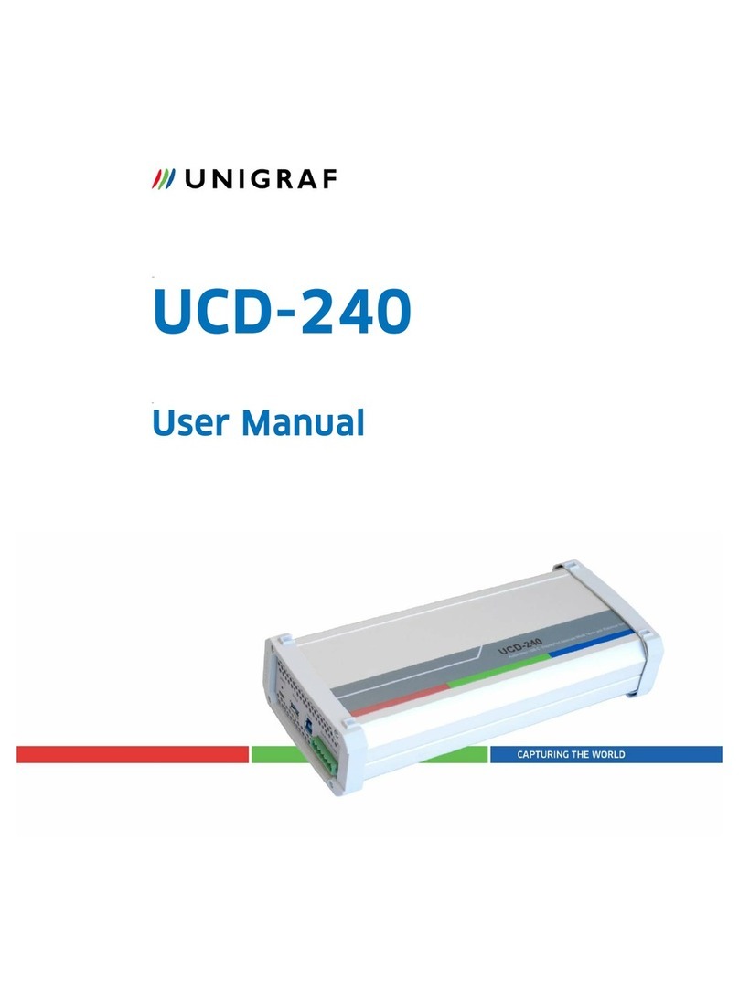 Unigraf UCD-240 user manual