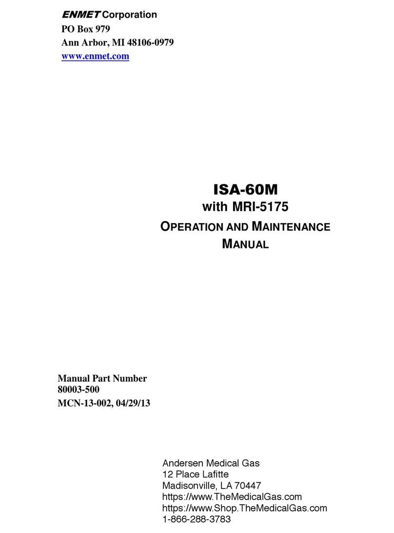 ENMET ISA-60M User manual