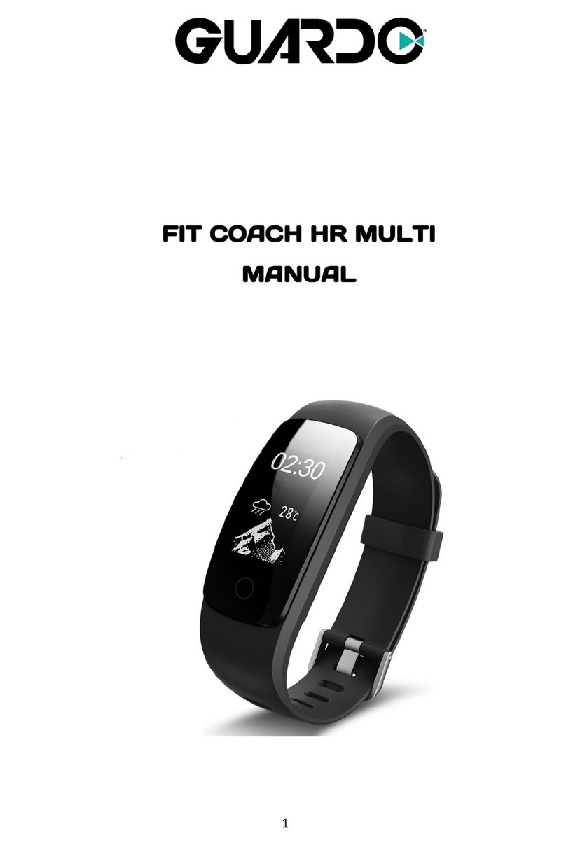 GUARDO FIT COACH HR MULTI User manual