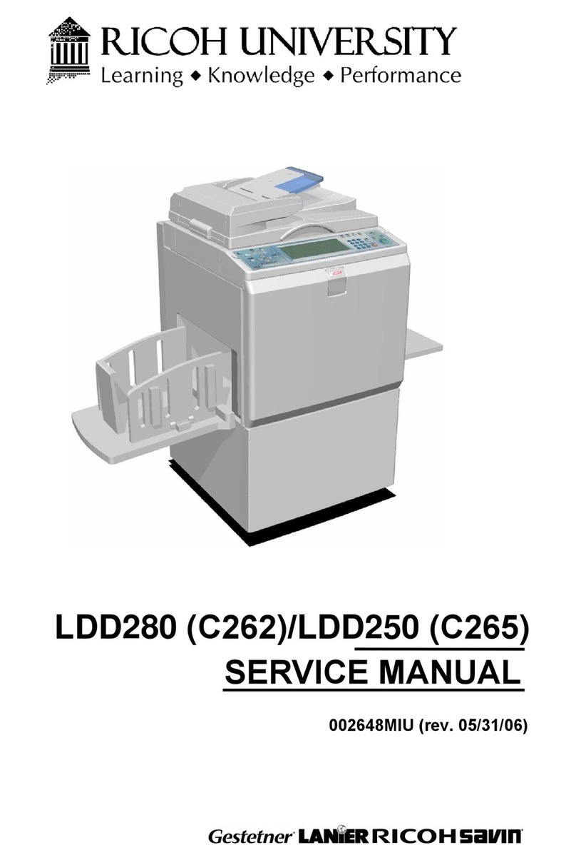 Ricoh LDD280 User manual