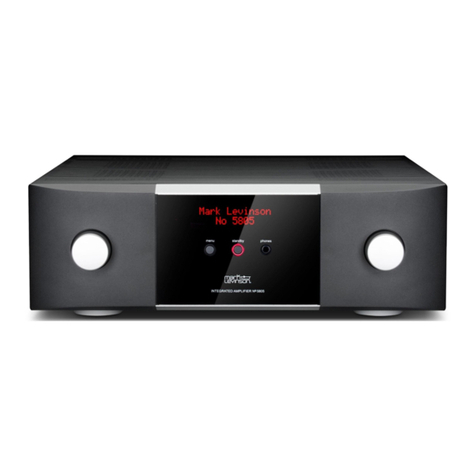 Mark Levinson 5805 User manual