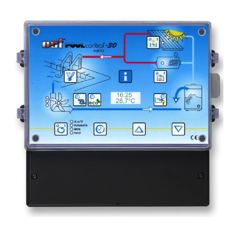 OSF Poolcontrol-30-Vario Installation and operating instructions