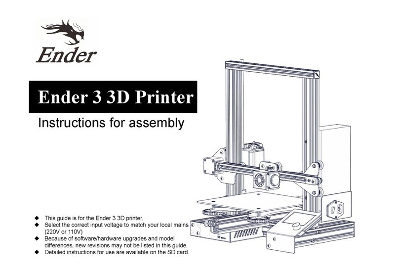 Ender 3 Series Assembly instructions