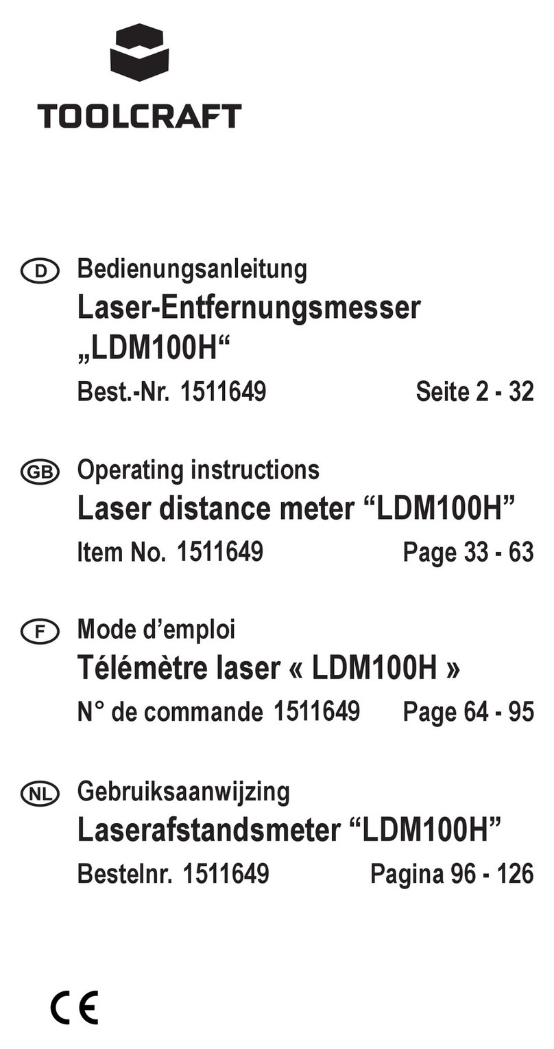 TOOLCRAFT LDM100H User manual