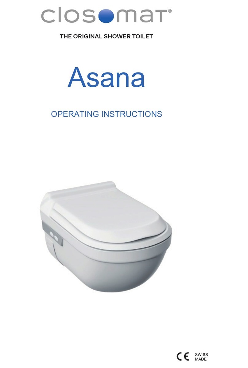 closomat Asana User manual