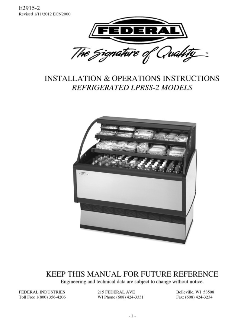 Federal LPRSS-2 Installation instructions