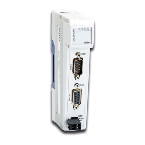 Jetter JX3-BN-CAN User manual