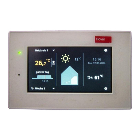 Hoval TopTronic E instructions