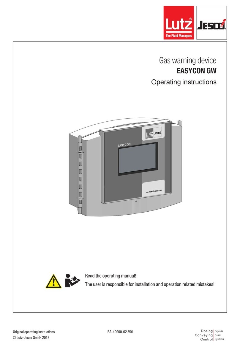 Lutz-Jesco EASYCON GW operating instructions
