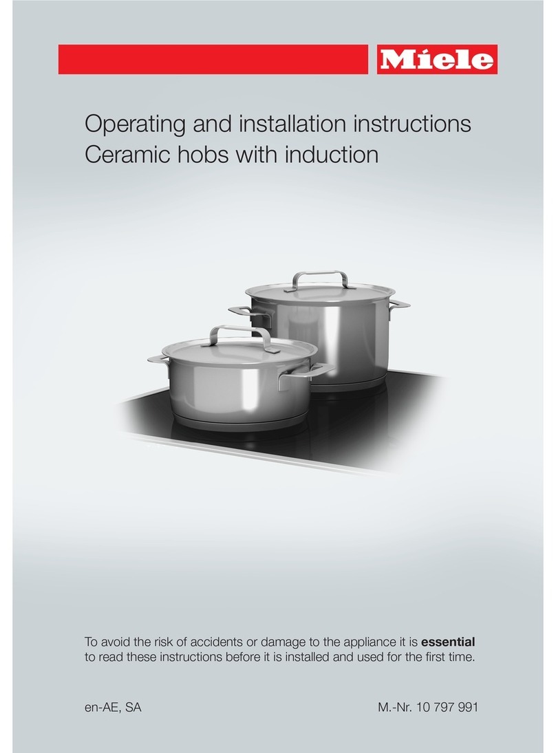 Miele KMDA 7774 User manual