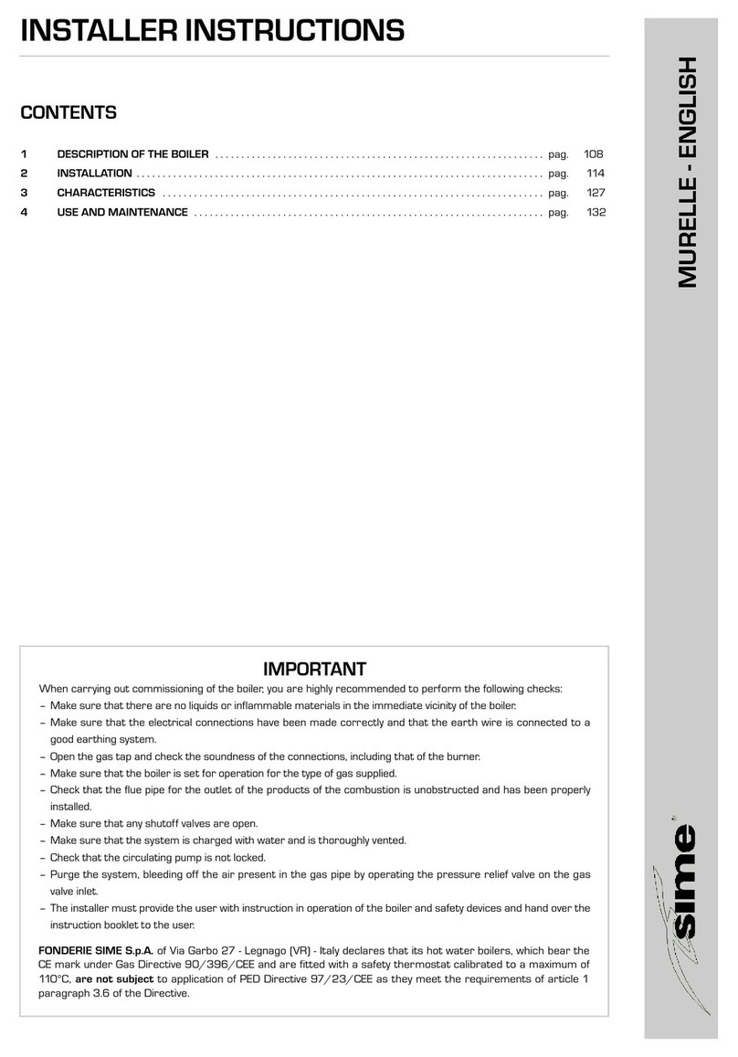 Sime Murelle 30 OF User manual