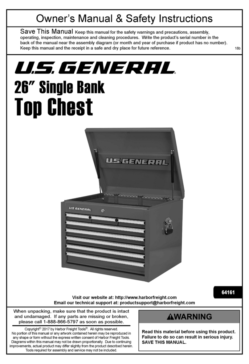 U.S. General 64161 Owner's manual & safety instructions