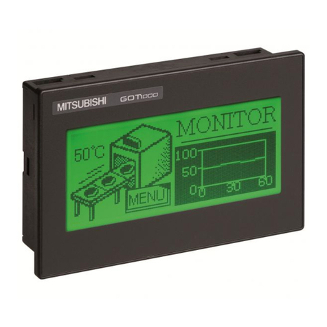 Mitsubishi Electric GT1020 Series User guide