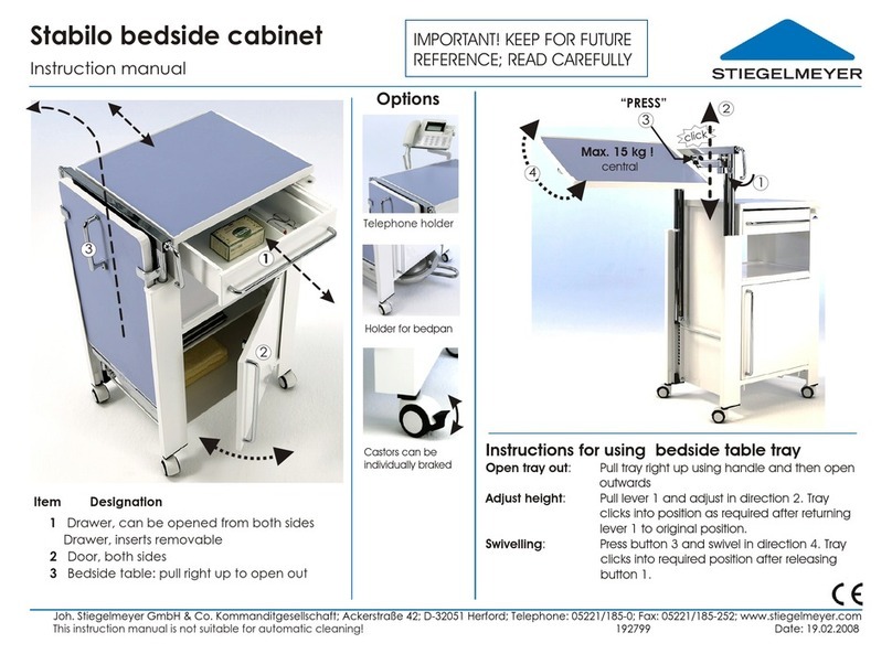 Stiegelmeyer Stabilo instruction manual Stiegelmeyer Stabilo instruction manual