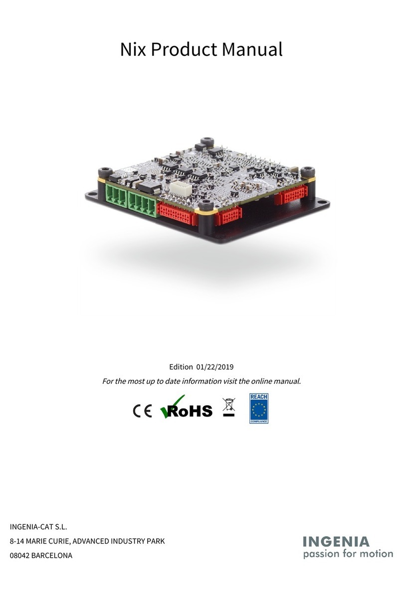 INGENIA Nix series User manual