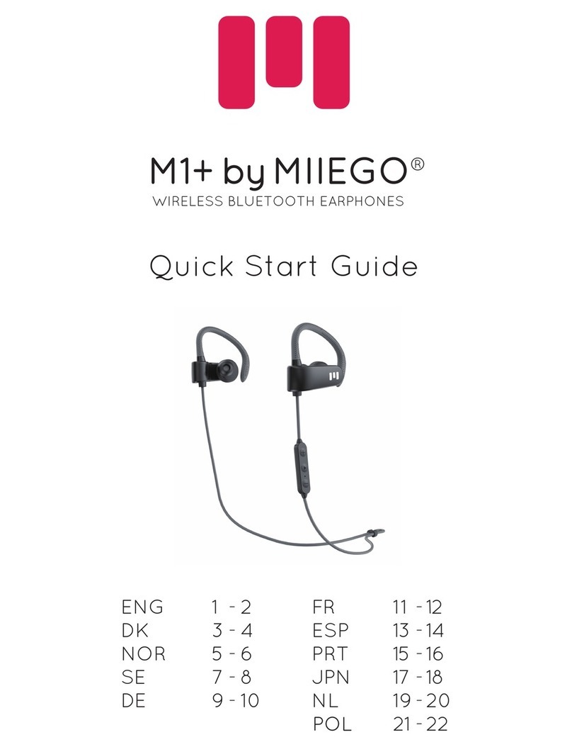 Miiego M1+ quick start guide