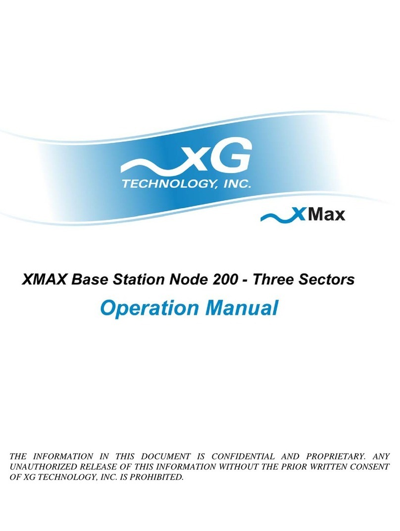 xG Technology xMax BSN200-3S Operation manual